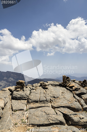 Image of Rock walls Jebel Shams