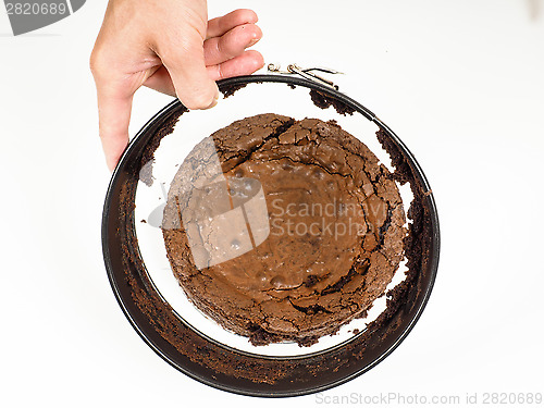 Image of Fresh chocolate cake
