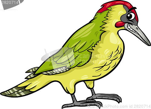 Image of yaffle bird animal cartoon illustration