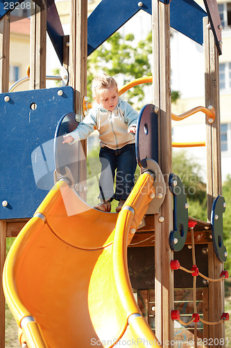 Image of Kid at playground