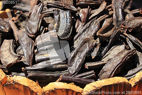 Image of Spices and herbs on market