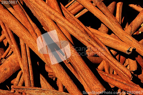 Image of Spices and herbs on market