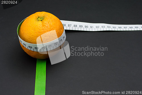 Image of Orange with meter