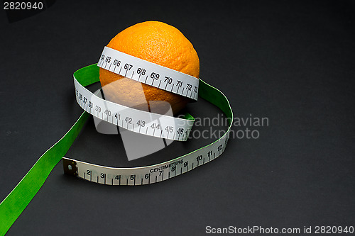 Image of Orange with meter