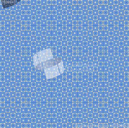 Image of Background with abstract blue pattern