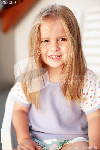 Image of Cute little girl