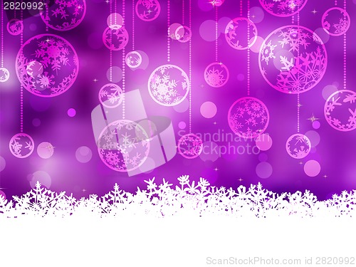 Image of Elegant christmas background. EPS 8