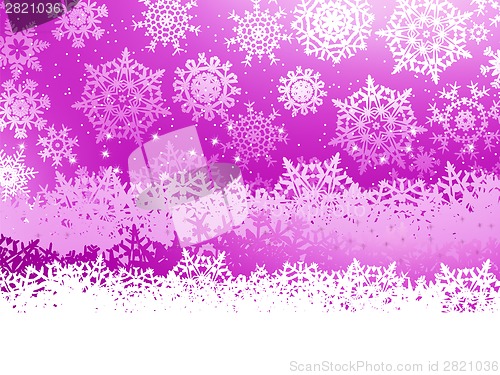 Image of Merry Christmas Greeting Card. EPS 8