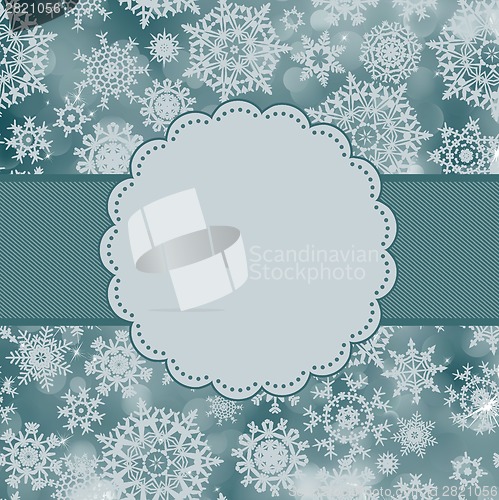 Image of Cute color christmas card. EPS 8