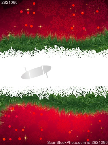 Image of New year card with copy space. EPS 8