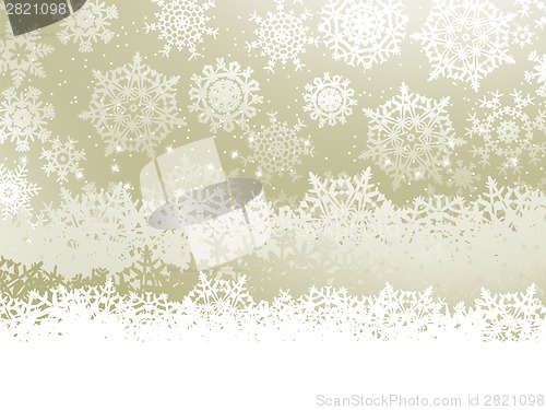 Image of Merry Christmas Greeting Card. EPS 8