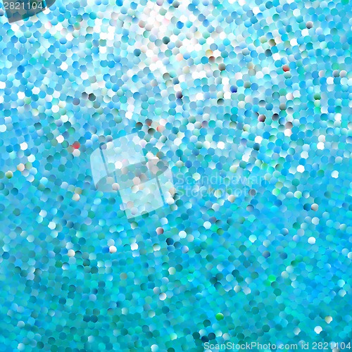 Image of Amazing template design on blue glittering. EPS 8