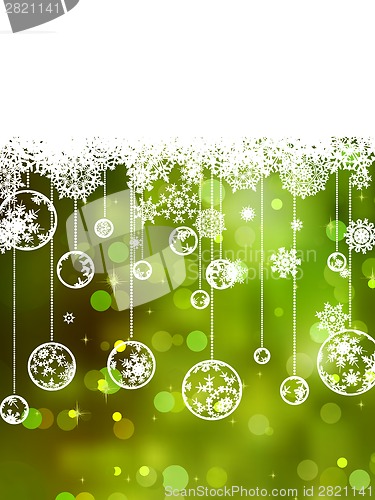Image of Elegant christmas background. EPS 8