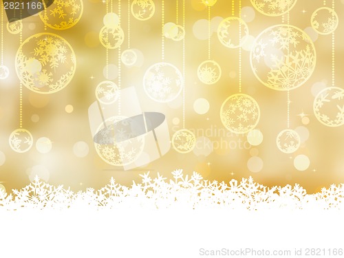 Image of Elegant christmas background. EPS 8