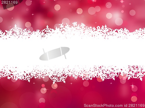 Image of Christmas background with copyspace. EPS 8