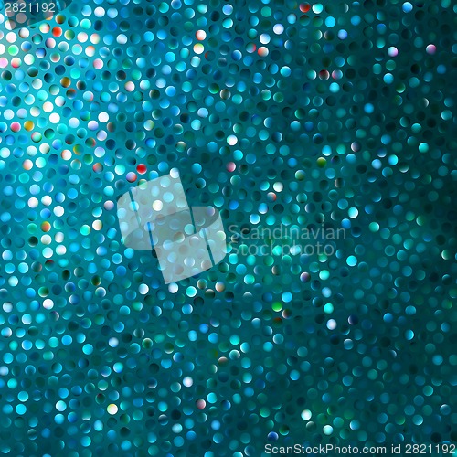 Image of Amazing template design on blue glittering. EPS 8