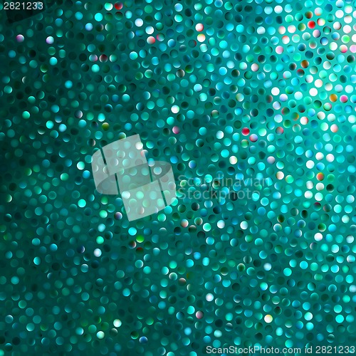 Image of Amazing template design on green glittering. EPS 8