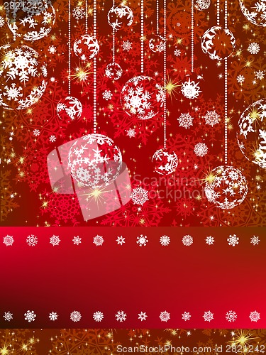 Image of Abstract christmas background. EPS 8