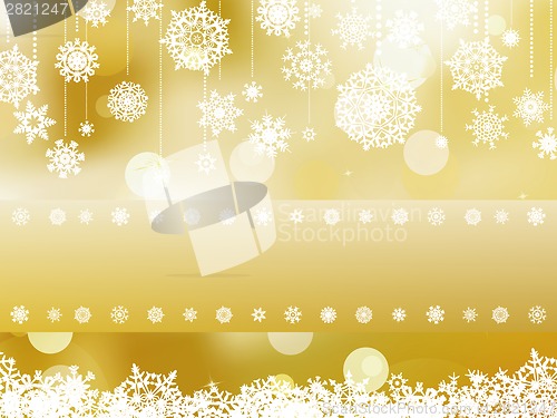 Image of Elegant christmas background invitation. EPS 8