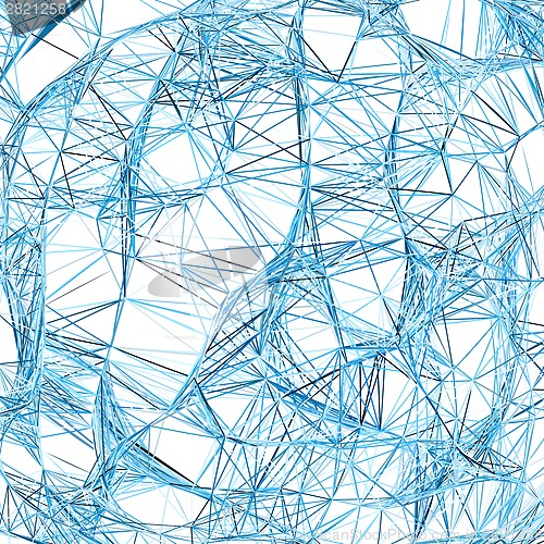 Image of Abstract Colorful lines on neutral. EPS 8