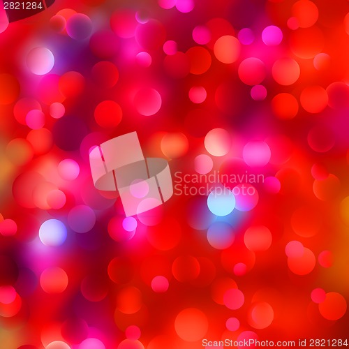Image of Abstract purple christmas lights. EPS 8