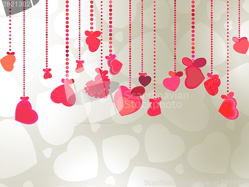 Image of Elegant Valentine's or wedding illustration. EPS 8