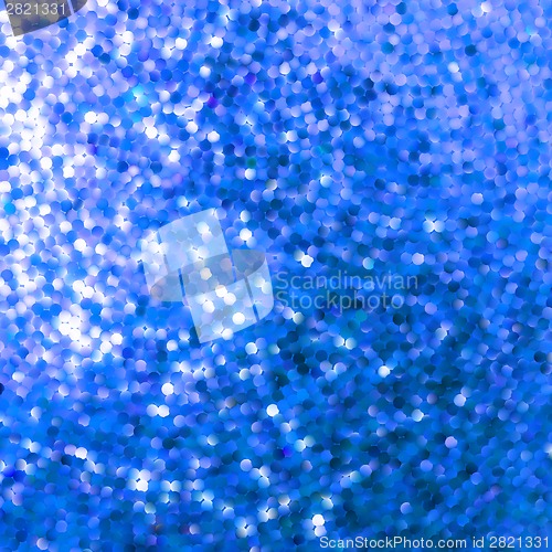 Image of Amazing template design on blue glittering. EPS 8