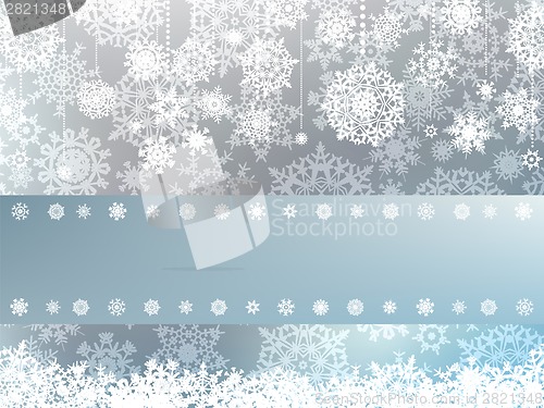 Image of Beige christmas with christmas snowflake. EPS 8