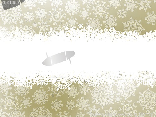 Image of Snowflake christmas elegant background. EPS 8