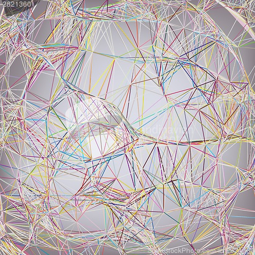 Image of Bright colorful abstract tech background. EPS 8