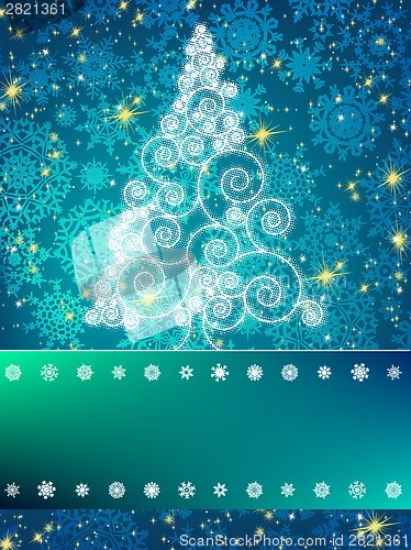 Image of Elegant christmas background. EPS 8