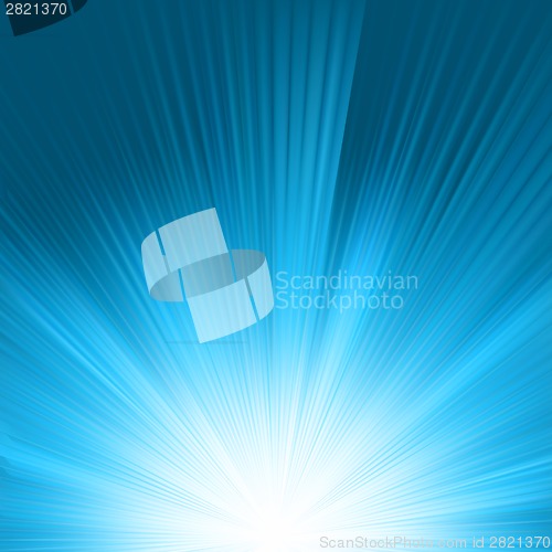 Image of Flare in blue sky. EPS 8