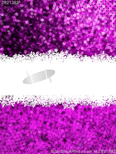 Image of Christmas Shine mosaic background. EPS 8