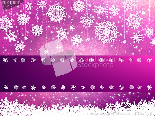 Image of Elegant christmas background. EPS 8