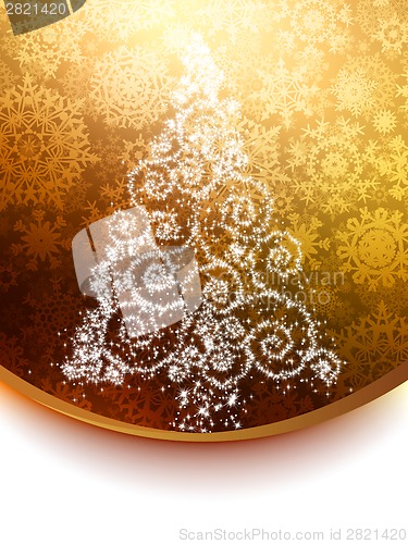 Image of Elegant christmas background. EPS 8