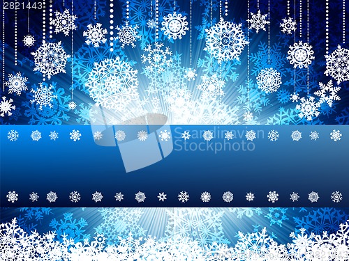 Image of Bright new year and cristmas card template. EPS 8