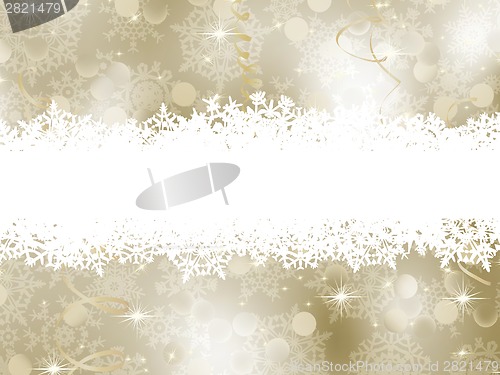 Image of Elegant Christmas Background. EPS 8