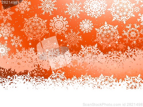 Image of Merry Christmas Greeting Card. EPS 8