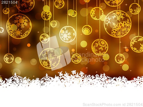 Image of Elegant christmas background. EPS 8