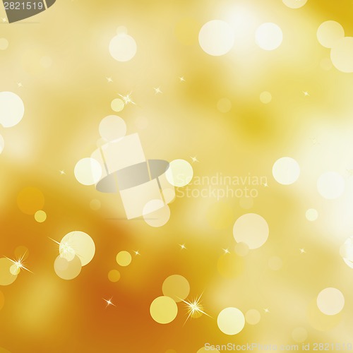 Image of Abstract with bokeh defocused lights stars. EPS 8