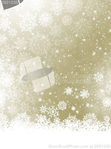 Image of Christmas greeting card. EPS 8
