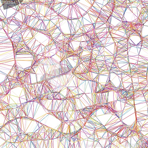 Image of Abstract Colorful lines on neutral. EPS 8