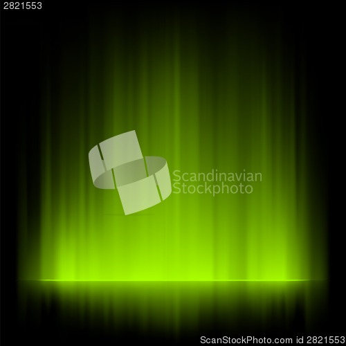 Image of Aurora borealis background. EPS 8