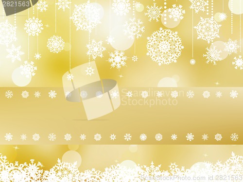 Image of ?hristmas with place text invitation. EPS 8