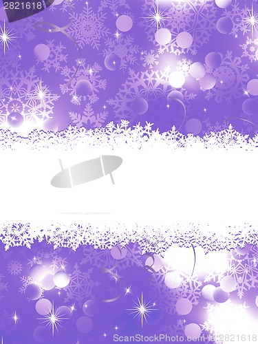 Image of Orange Christmas background. EPS 8