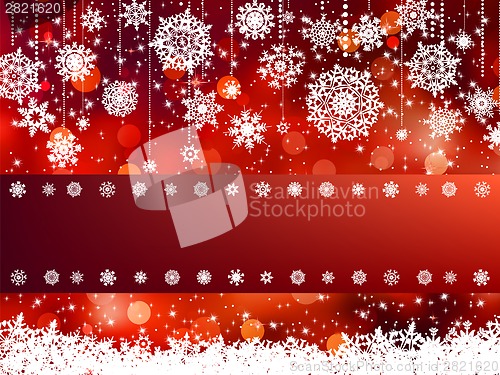 Image of Elegant christmas background. EPS 8