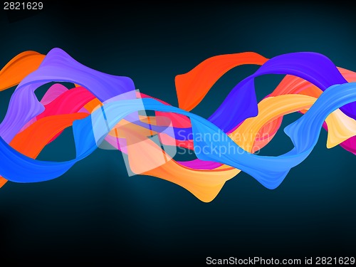 Image of Dark colorful abstract background. EPS 8