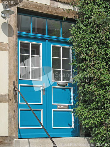 Image of Blue door