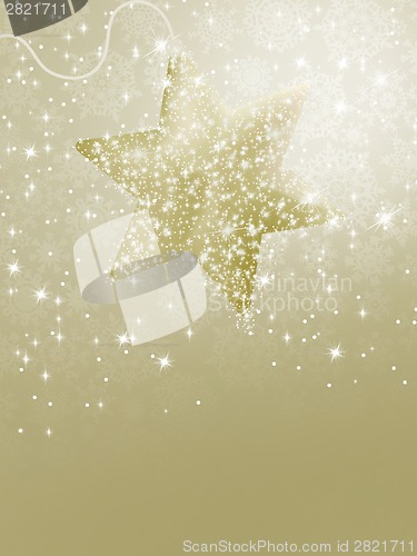 Image of Christmas greeting card. EPS 8
