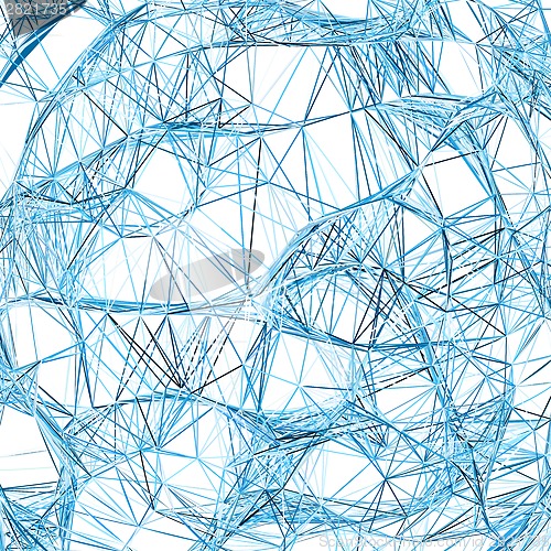 Image of Abstract Colorful lines on neutral. EPS 8